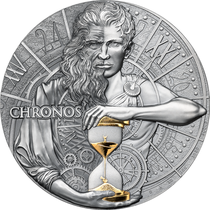Kamerun 2000 FCFA Dual Essence - Chronos 2023 2 Oz Ag.999
