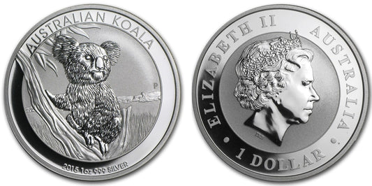 Australia 1$ Koala 2015 1 Oz Ag.999