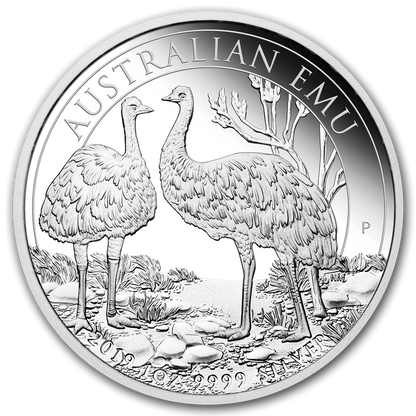 Australia 1$ Emu 2019 1 Oz Ag.999