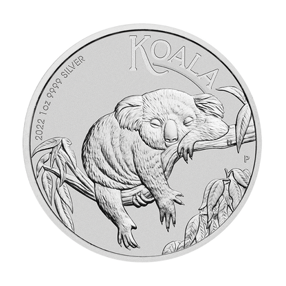 Australia 1$ Koala  Ag.999 2022