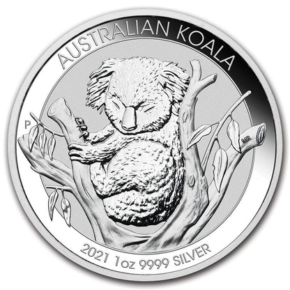 Australia 1$ Koala 2021 1 Oz Ag.999