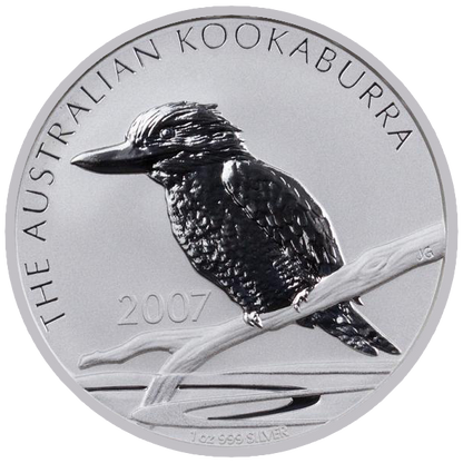 Australia 1$ Kookaburra 2007 1 Oz Ag .999