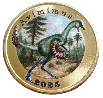 Indonezja Adonara 7 $ Dinozaury - Avimimus 2025