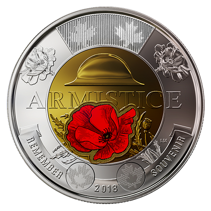 Kanada 2 $ Armistice 2018