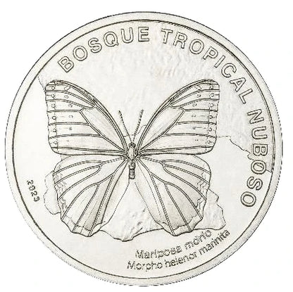 Kostaryka 50 colones Motyl 2023