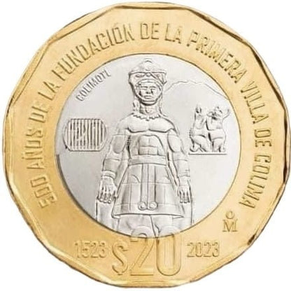 Meksyk 20 peso Colima 2023