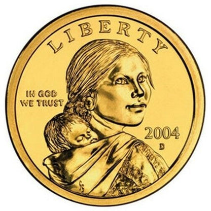 USA 1$ Rdzenni Amerykanie Sacagawea 2004