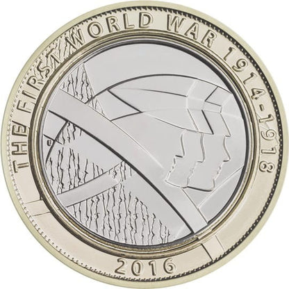 Wielka Brytania 2f WWI Shoulder to shoulder 2016