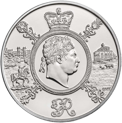 Wielka Brytania 5 funtów George III 2020 coincard